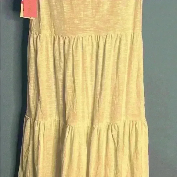 Lacey Tiered Puff-Sleeve Dress, Created for Macy's NWT MSRP $99 - Picture 5 of 8